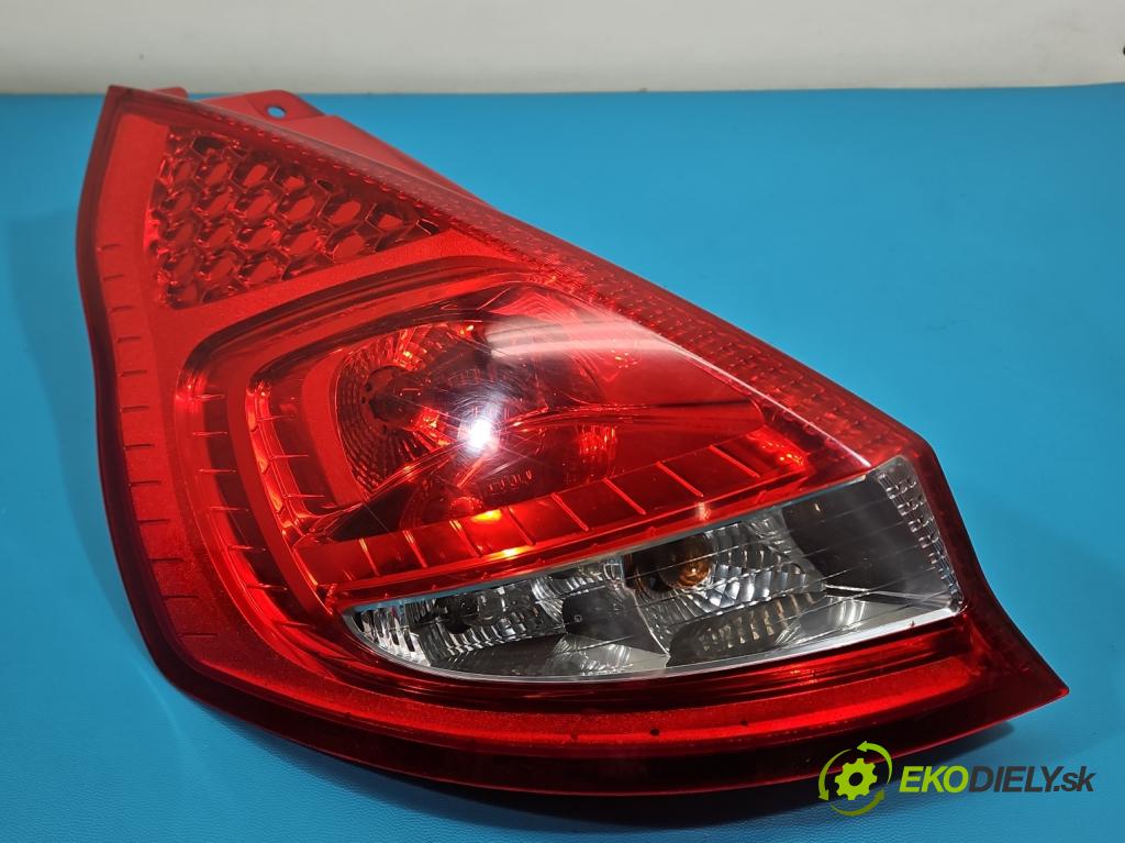 Ford Fiesta Mk7 2008-2017 1.2 16V 82 HP manual 60 kW 1242 cm3 3- svetlo / reflektor zadné ľavé 8A61-13405-A (Kľučka dverí ostatné)