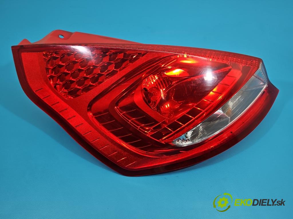Ford Fiesta Mk7 2008-2017 1.2 16V 82 HP manual 60 kW 1242 cm3 3- svetlo / reflektor zadné ľavé 8A61-13405-A (Kľučka dverí ostatné)