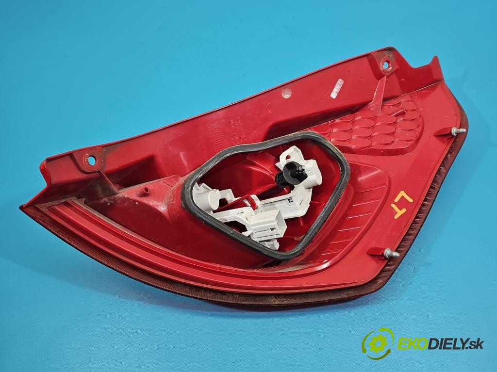 Ford Fiesta Mk7 2008-2017 1.2 16V 82 HP manual 60 kW 1242 cm3 3- svetlo / reflektor zadné ľavé 8A61-13405-A (Kľučka dverí ostatné)