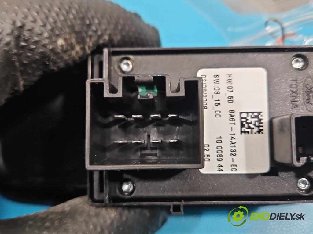 Ford Fiesta Mk7 2008-2017 1.2 16V 82 HP manual 60 kW 1242 cm3 3- prepínač okien spätných zrkadiel 8A6T-14A132-EC