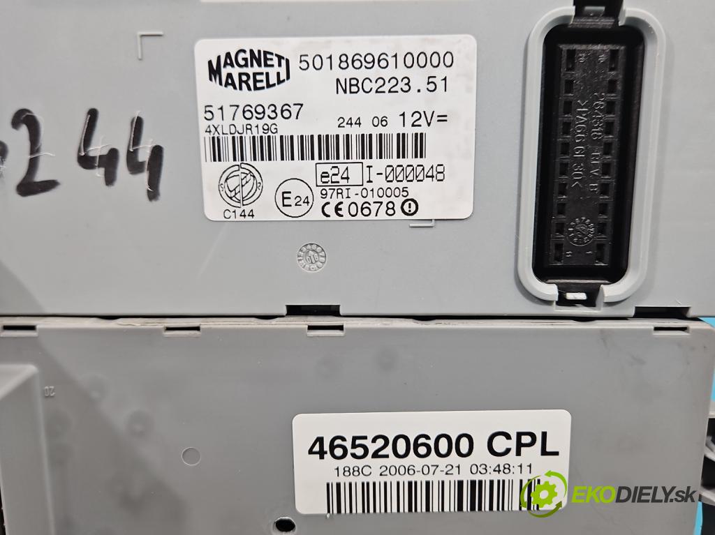 Fiat Doblo I 2001-2010 1.9 jtd 120 HP manual 88 kW 1910 cm3 5- riadiaca jednotka motora 0281013675