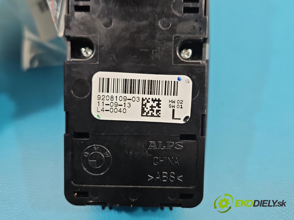 Bmw 3 F30 2011-2018 2.0d 184hp manual 135 kW 1995 cm3 5- prepínač okien spätných zrkadiel 9208109