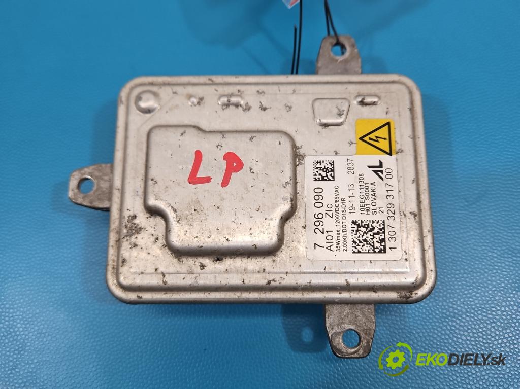 Bmw 3 F30 2011-2018 2.0d 184hp manual 135 kW 1995 cm3 5- střídač: xenon 7296090 (Riadiaca jednotka xenónu)