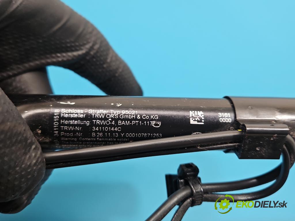 Bmw 3 F30 2011-2018 2.0d 184hp manual 135 kW 1995 cm3 5- pas bezpečnosť: predné pravý 7259388