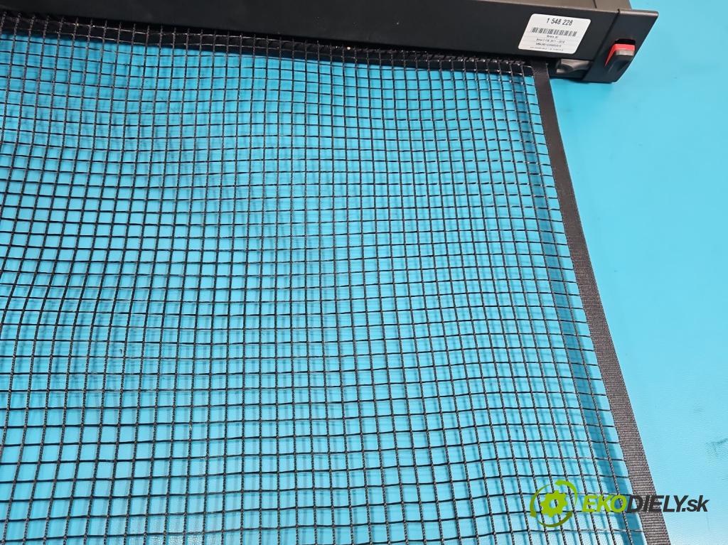 Bmw 3 F30 2011-2018 2.0d 184 hp manual 135 kW 1995 cm3 5- roleta  (Roleta zavazadlového prostoru)