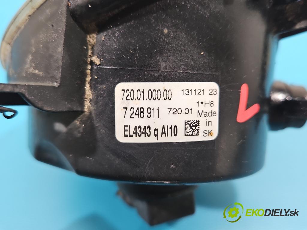 Bmw 3 F30 2011-2018 2.0d 184hp manual 135 kW 1995 cm3 5- Halogen ľavý 7248911 (Kľučka dverí ostatné)