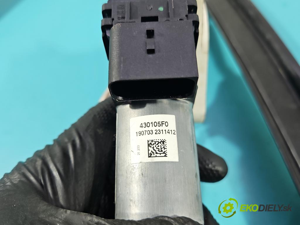 Peugeot 508 II 2018- 1.5 hdi 131 HP manual 96 kW 1499 cm3 5- mechanizmus okna predné pravý 9830160280