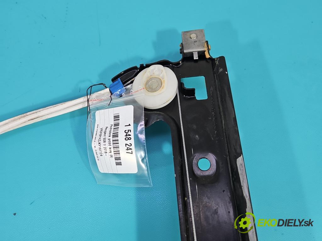 Peugeot 508 II 2018- 1.5 hdi 131 HP manual 96 kW 1499 cm3 5- mechanizmus okna predné ľavý 9830160380