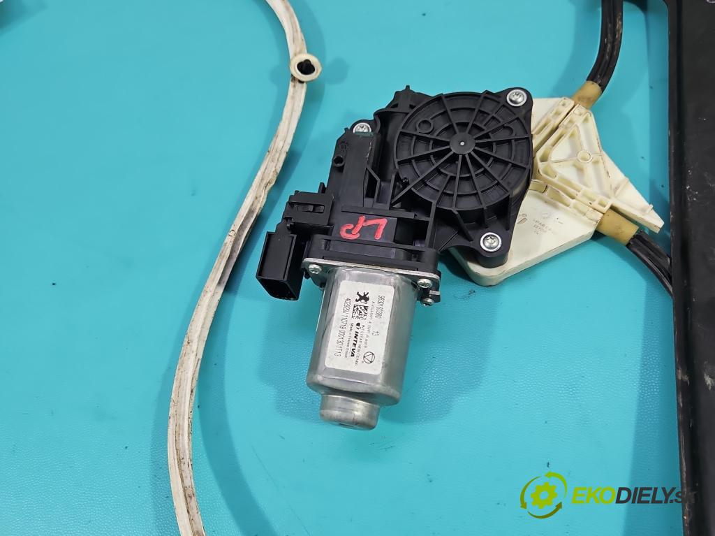 Peugeot 508 II 2018- 1.5 hdi 131 HP manual 96 kW 1499 cm3 5- mechanizmus okna predné ľavý 9830160380