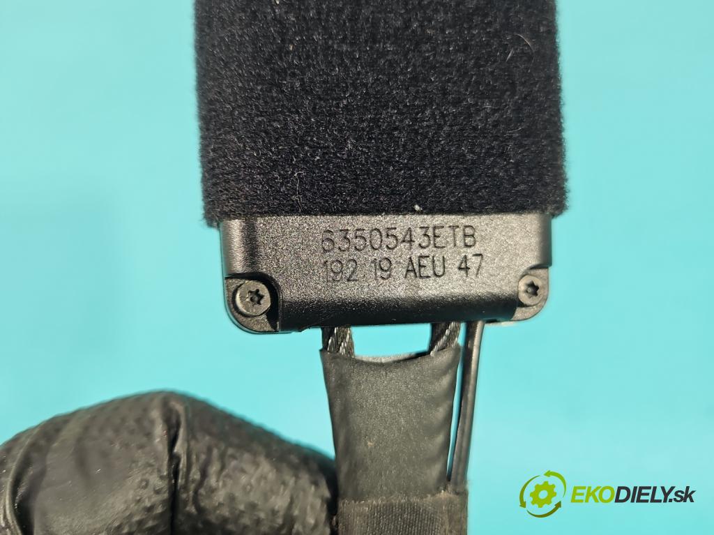 Peugeot 508 II 2018- 1.5 hdi 131 HP manual 96 kW 1499 cm3 5- pas bezpečnosť: predné ľavý 6350543ETB