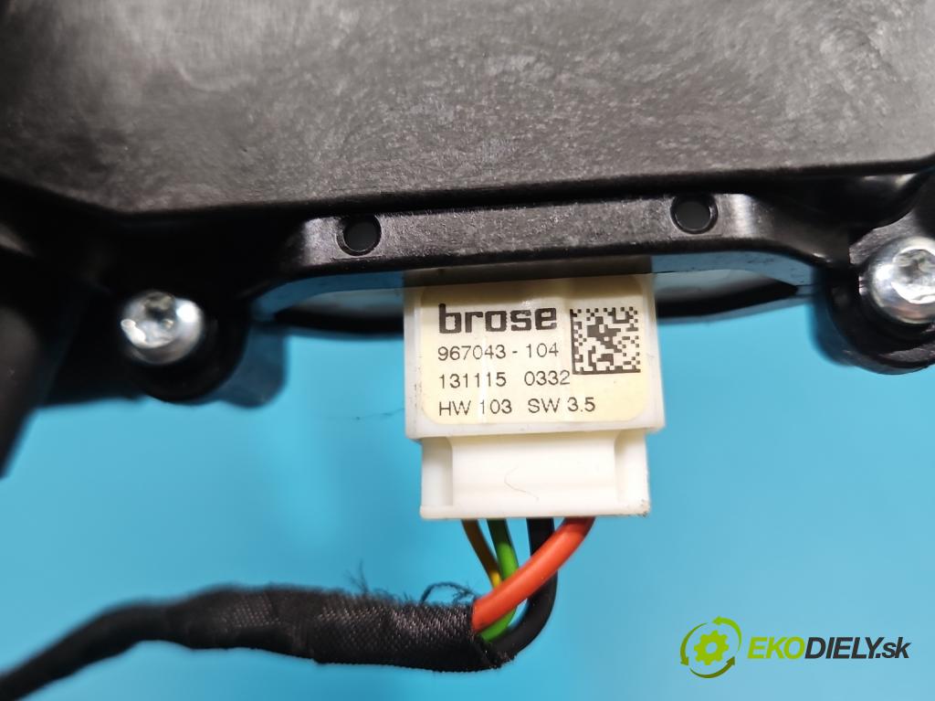 Bmw 3 F30 2011-2018 2.0d 184hp manual 135 kW 1995 cm3 5- zámok kufrové dvere zadné 7269543