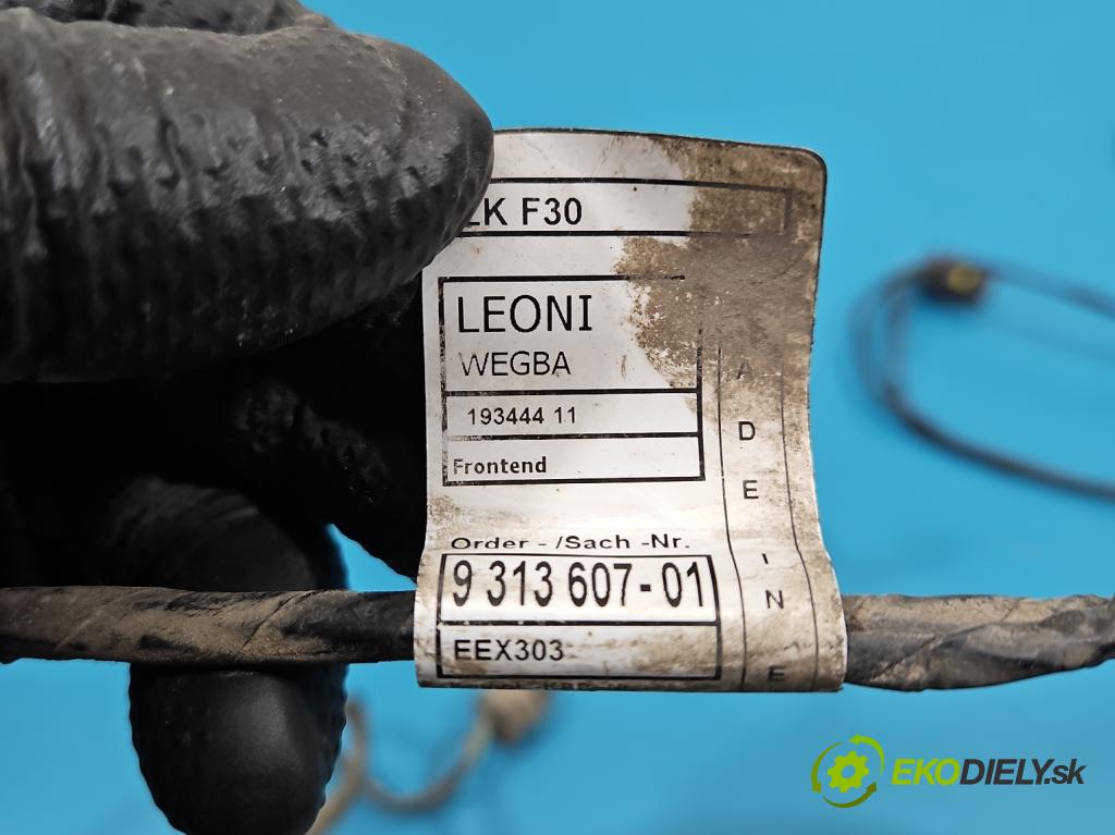 Bmw 3 F30 2011-2018 2.0d 184 hp manual 135 kW 1995 cm3 5- Balíček: nárazníku přední 9313607