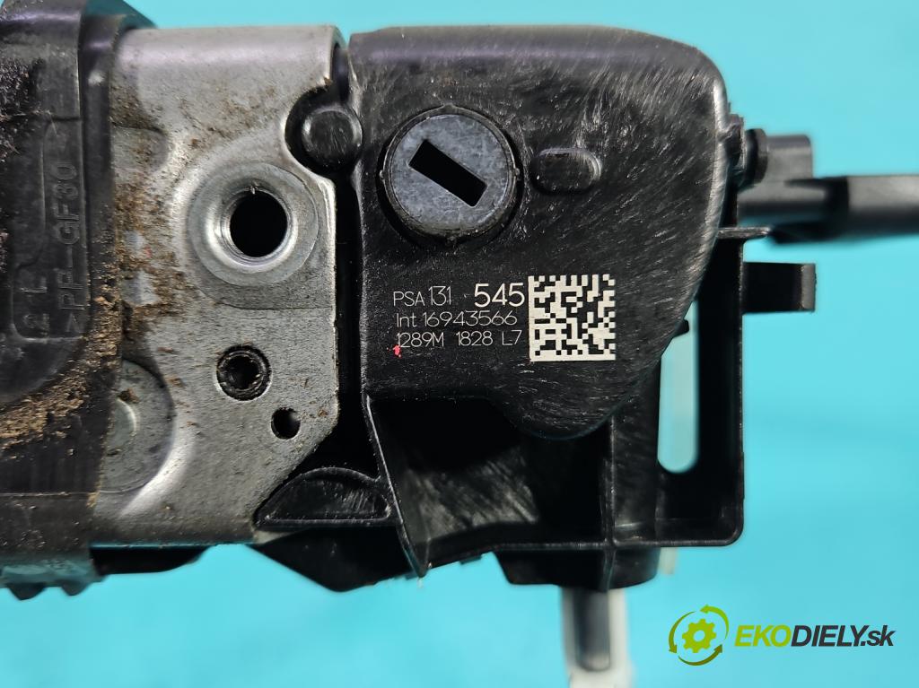 Peugeot 508 II 2018- 1.5 hdi 131 hp manual 96 kW 1499 cm3 5- zámek přední levý 131545