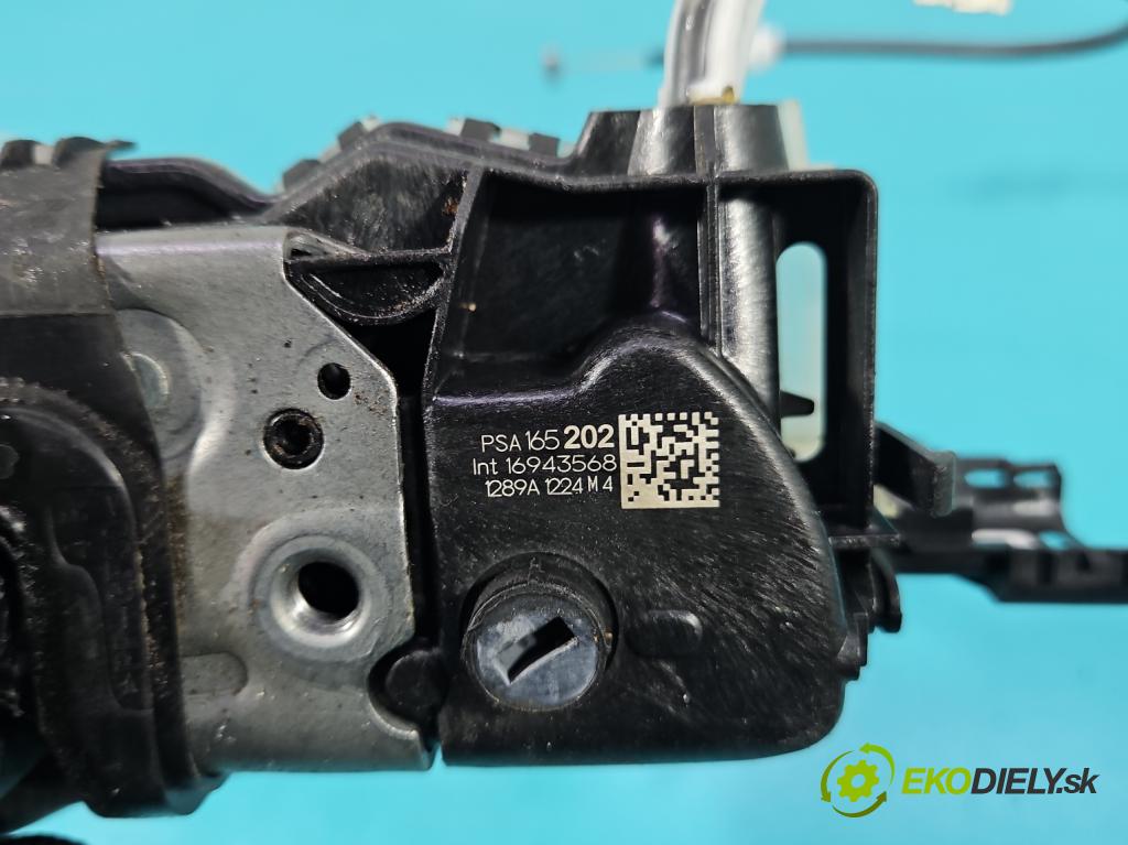 Peugeot 508 II 2018- 1.5 hdi 131 HP manual 96 kW 1499 cm3 5- zámok predné pravý 165202