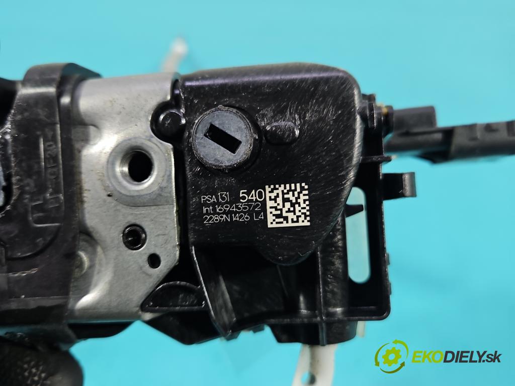 Peugeot 508 II 2018- 1.5 hdi 131 hp manual 96 kW 1499 cm3 5- zámek zadní levý 131540