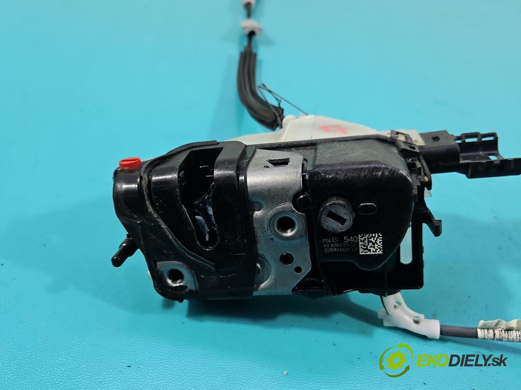 Peugeot 508 II 2018- 1.5 hdi 131 hp manual 96 kW 1499 cm3 5- zámek zadní levý 131540