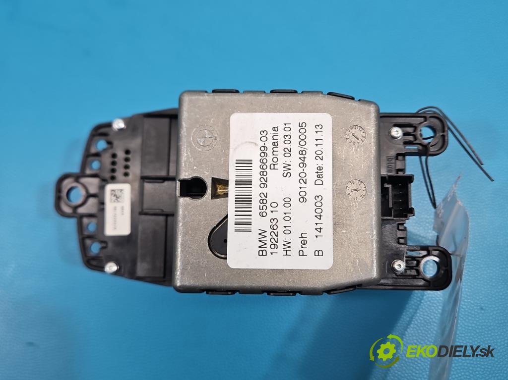 Bmw 3 F30 2011-2018 2.0d 184hp manual 135 kW 1995 cm3 5- prepínač rádio: navigácie 9286699