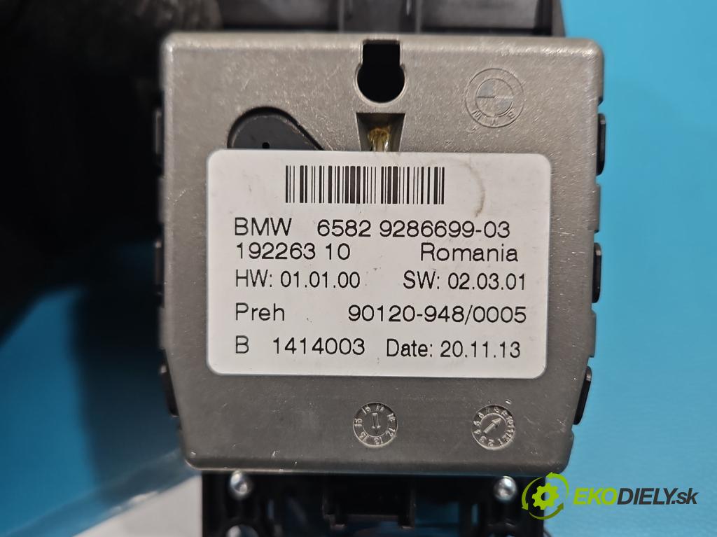 Bmw 3 F30 2011-2018 2.0d 184hp manual 135 kW 1995 cm3 5- prepínač rádio: navigácie 9286699