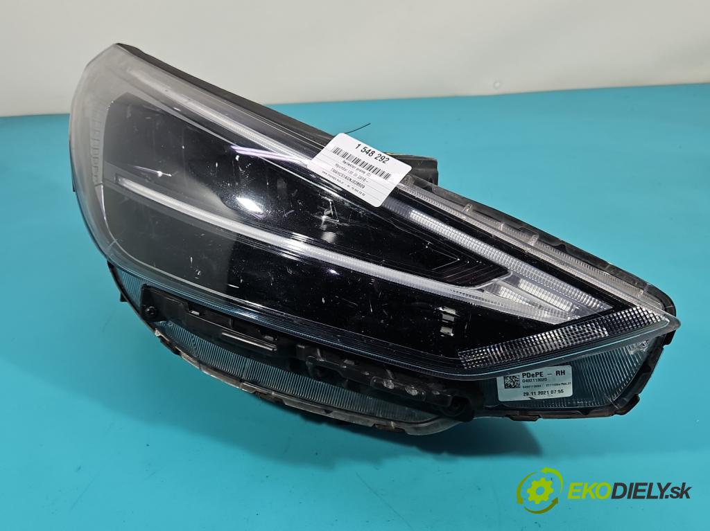 Hyundai I30 III 2016- 2.0 16V 280KM: automatic 206 kW 1998 cm3 5- Reflektor: pravý 92102G4600 (Svetlo predné pravé)