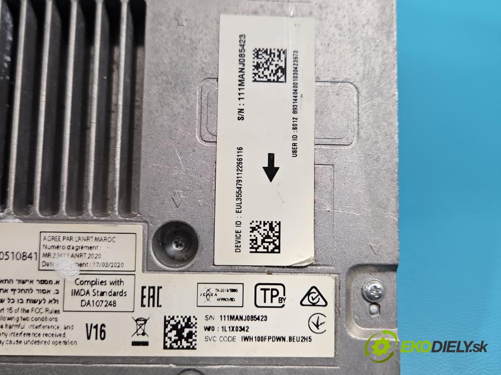 Hyundai I30 III 2016- 2.0 16V 280KM: automatic 206 kW 1998 cm3 5- Radio originál 96560-S0630RET