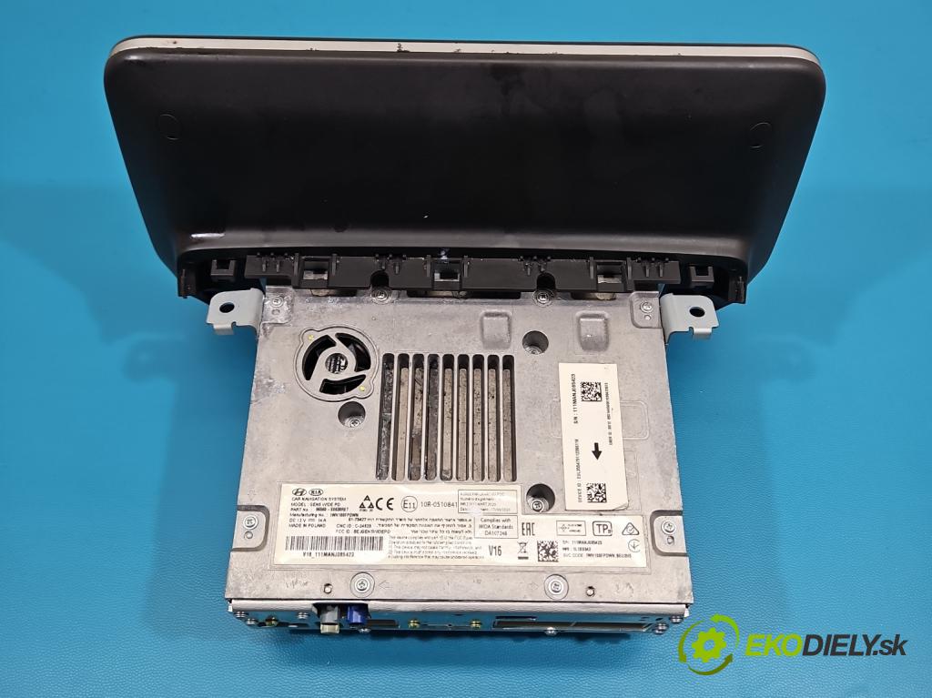 Hyundai I30 III 2016- 2.0 16V 280KM: automatic 206 kW 1998 cm3 5- Radio originál 96560-S0630RET