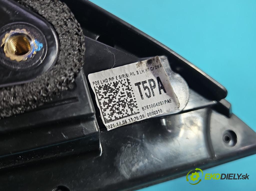 Hyundai I30 III 2016- 2.0 16V 280KM: automatic 206 kW 1998 cm3 5- zrkadlo ľavé 87610G4251 (Kľučka dverí ostatné)