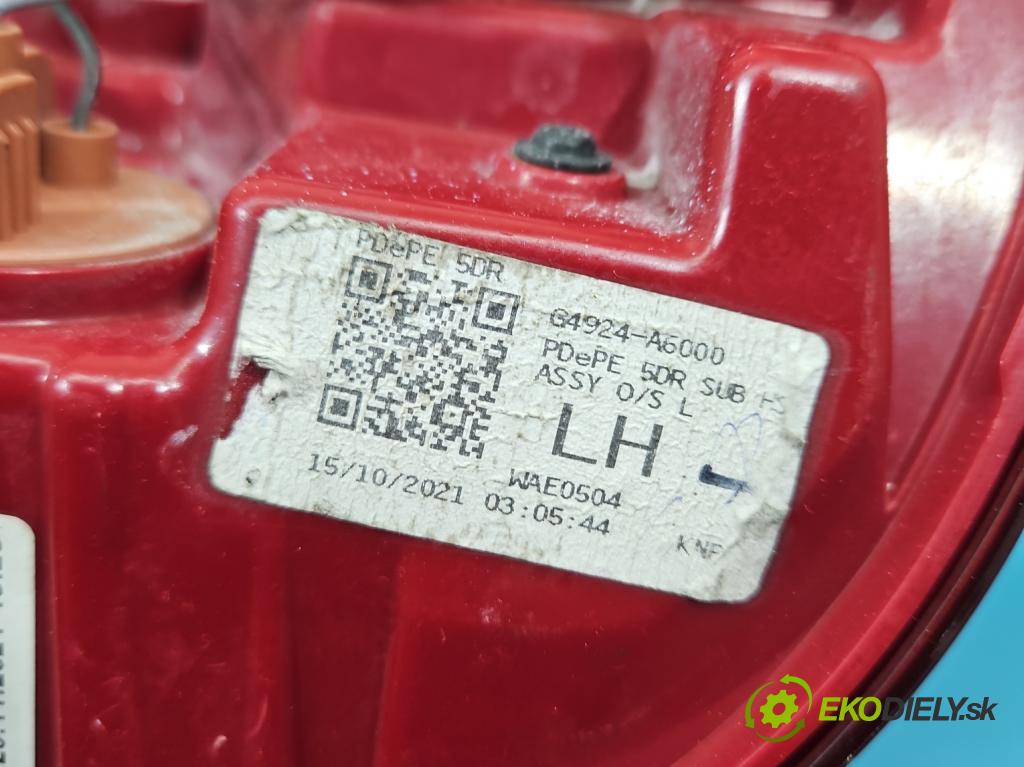 Hyundai I30 III 2016- 2.0 16V 280KM: automatic 206 kW 1998 cm3 5- svetlo / reflektor zadné ľavé 92401G4500 (Kľučka dverí ostatné)
