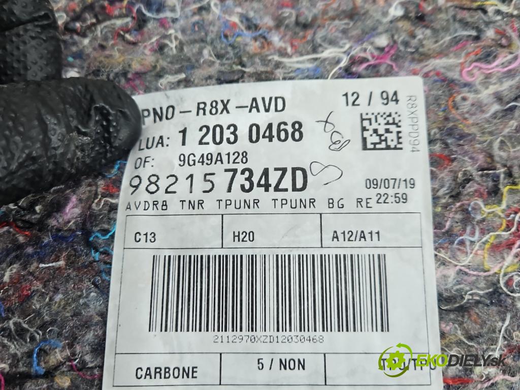 Peugeot 508 II 2018- 1.5 hdi 131 hp manual 96 kW 1499 cm3 5- Tapacír: dveře přední pravé