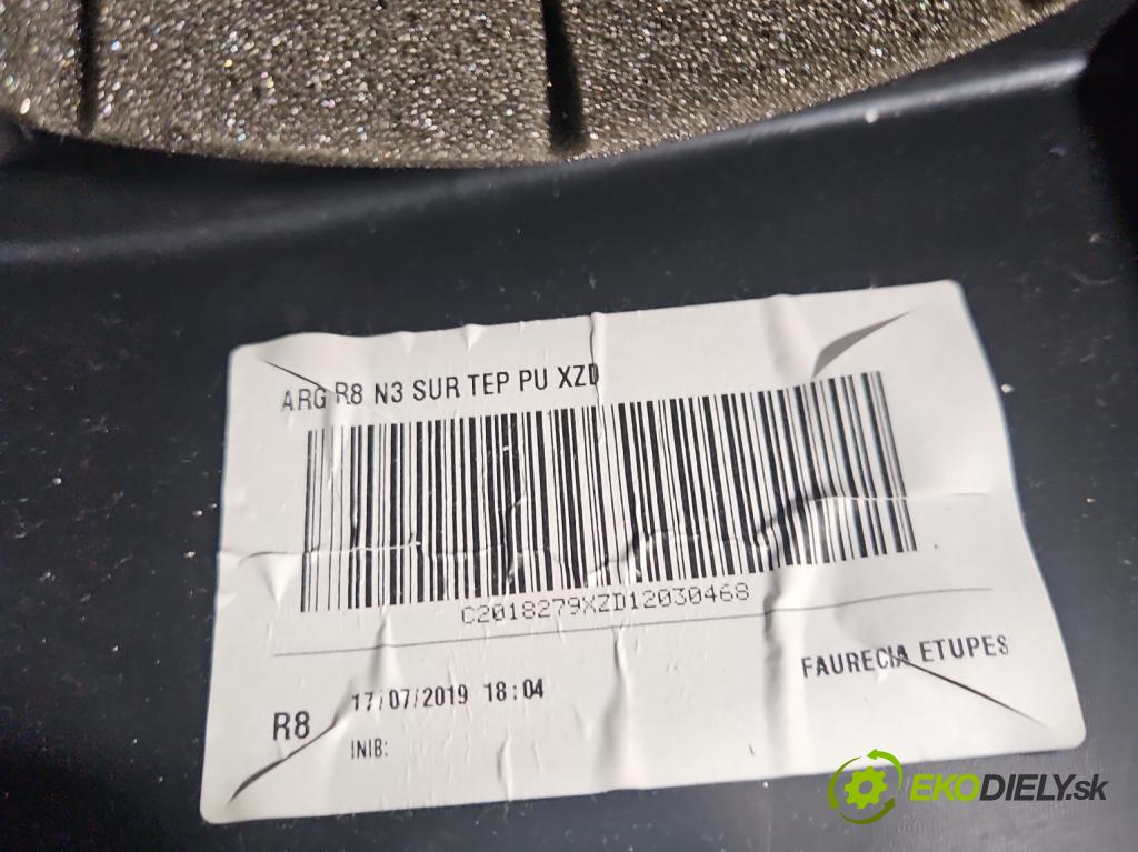 Peugeot 508 II 2018- 1.5 hdi 131 hp manual 96 kW 1499 cm3 5- Tapacír: dveře zadní levé 98176710ZD