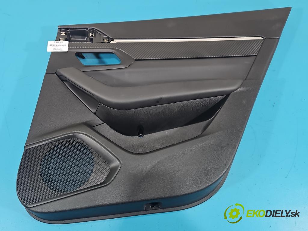 Peugeot 508 II 2018- 1.5 hdi 131 hp manual 96 kW 1499 cm3 5- Tapacír: dveře zadní pravé 98176665ZD