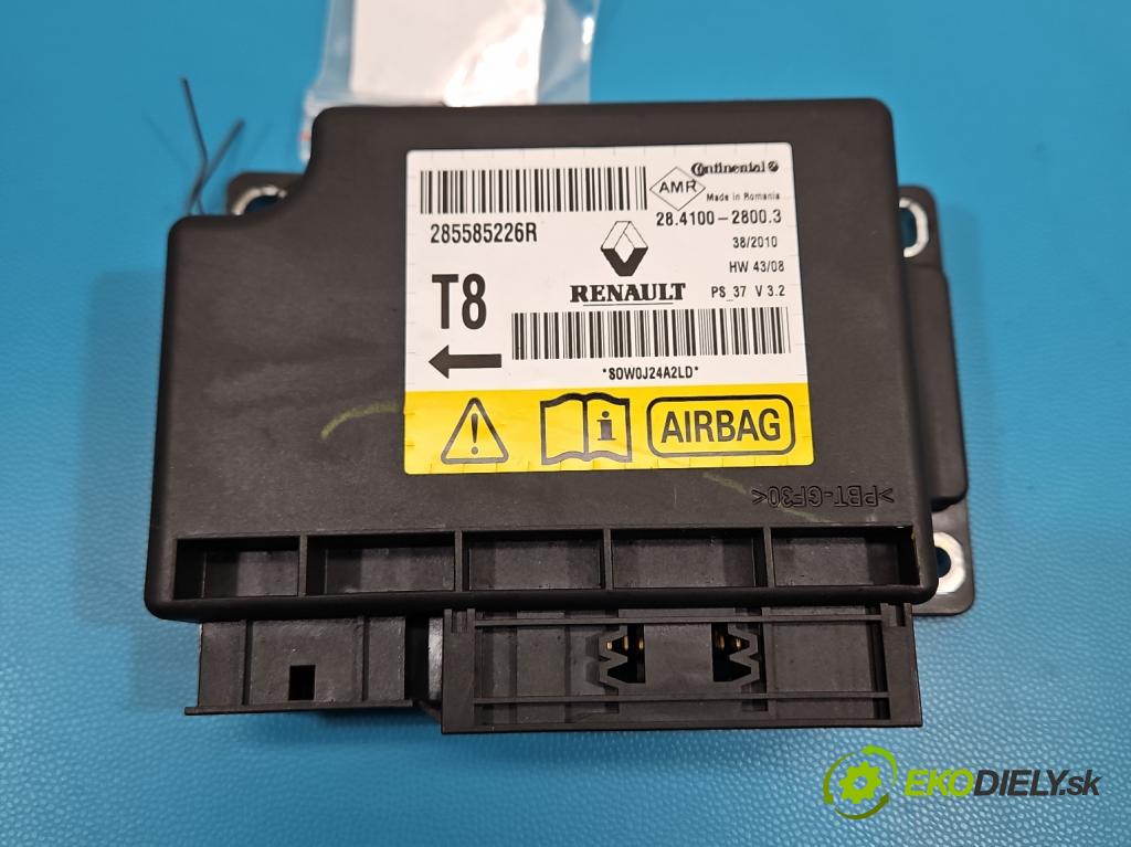 Renault Megane III 2008-2016 1.5 dci 106 HP manual 78 kW 1461 cm3 5- riadiaca jednotka vankúše: 285585226R