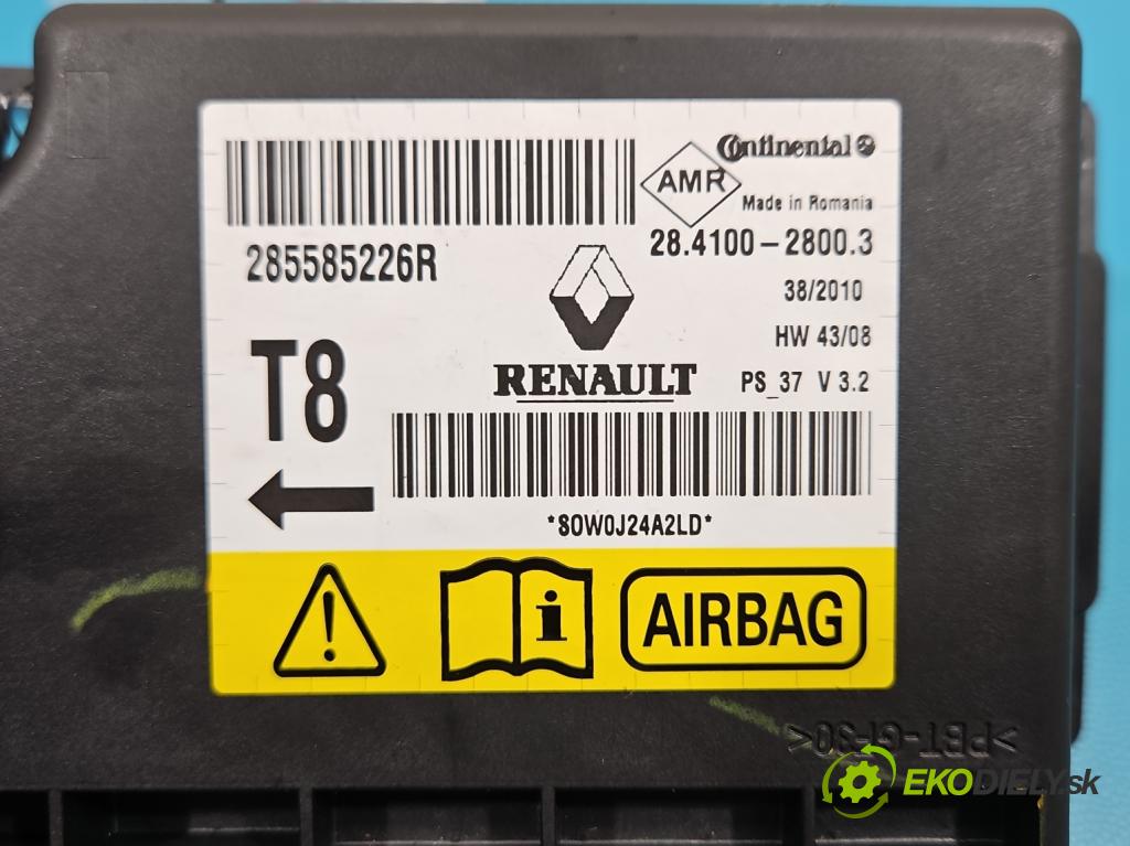 Renault Megane III 2008-2016 1.5 dci 106 HP manual 78 kW 1461 cm3 5- riadiaca jednotka vankúše: 285585226R