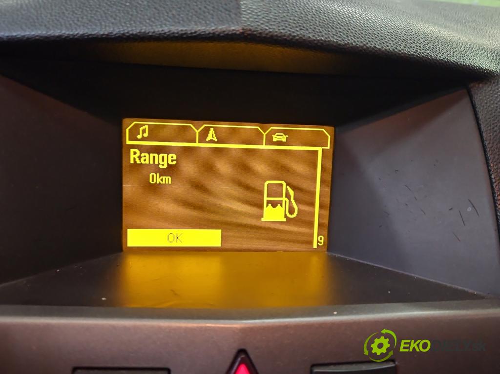 Opel Astra III 2004-2014 1.6 16V 105 hp manual 77 kW 1598 cm3 5- displej 13111163 (Přístrojová deska)