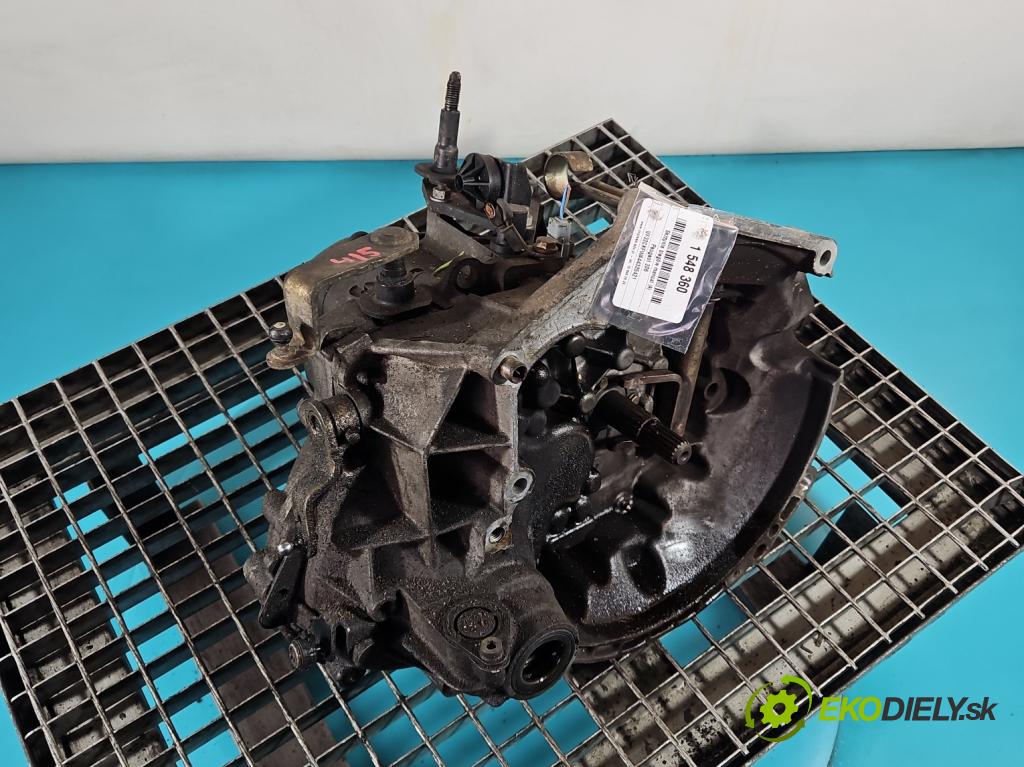 Peugeot 206 1.4 8V 75 HP manual 55 kW 1360 cm3 3- prevodovka stupeň,rýchlosť manual 20CP81