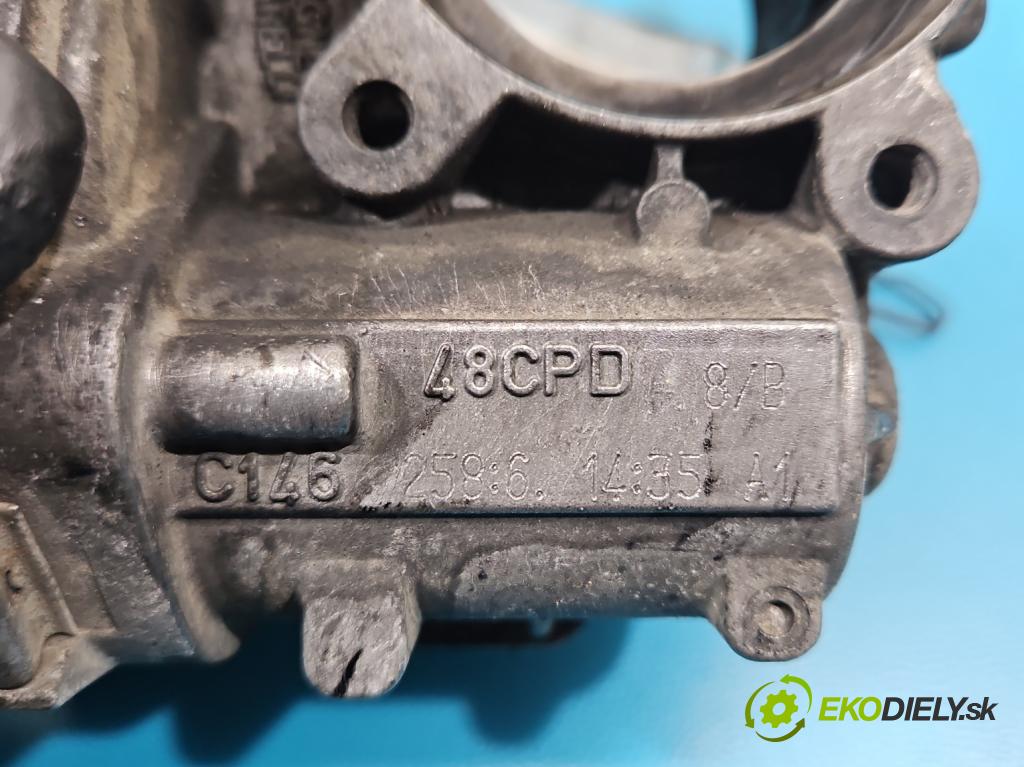 Fiat Doblo I 2001-2010 1.9 jtd 120 HP manual 88 kW 1910 cm3 5- klapka 48CPD (Škrtiaca klapka)