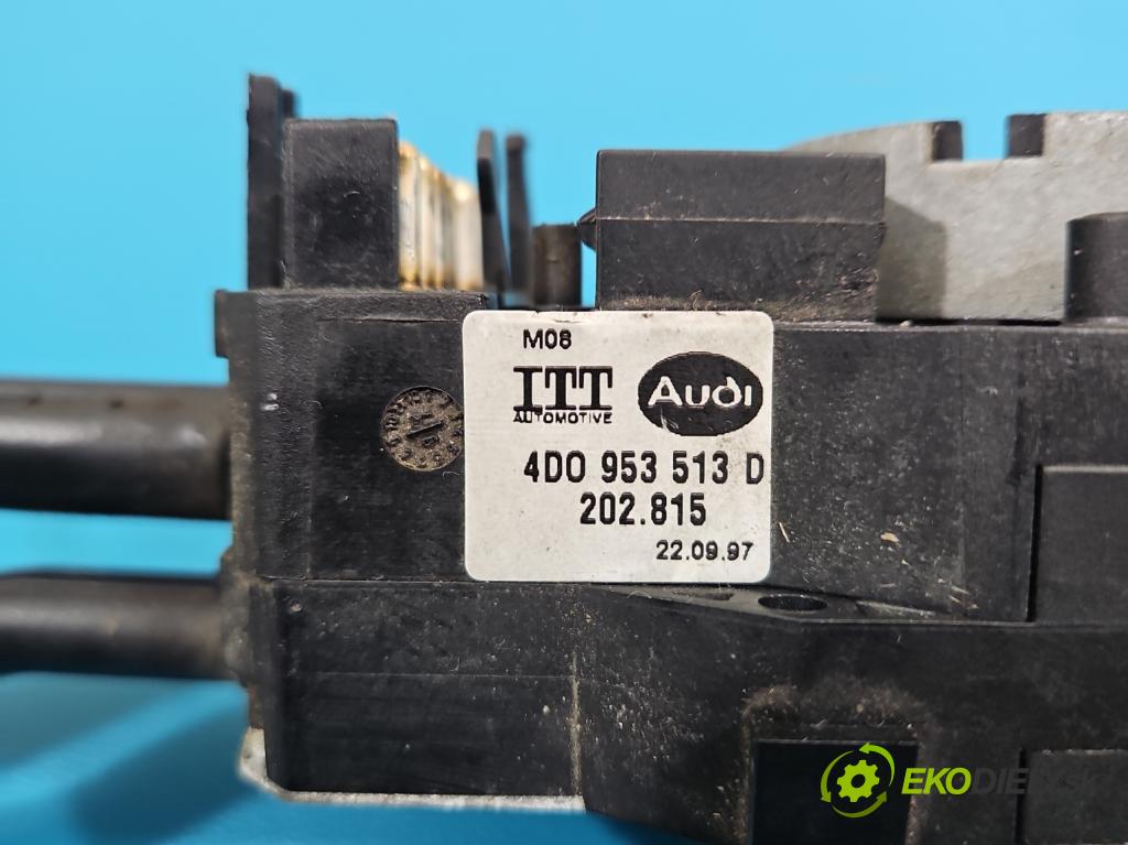 Audi A4 B5 1994-2001 1.9 tdi 110 HP manual 81 kW 1896 cm3 4- prepínač komplex: 4D0953513D (Prepínacie páčky pod volantom)