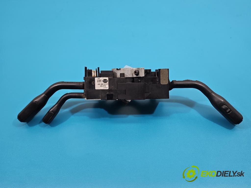 Audi A4 B5 1994-2001 1.9 tdi 110 HP manual 81 kW 1896 cm3 4- prepínač komplex: 4D0953513D (Prepínacie páčky pod volantom)