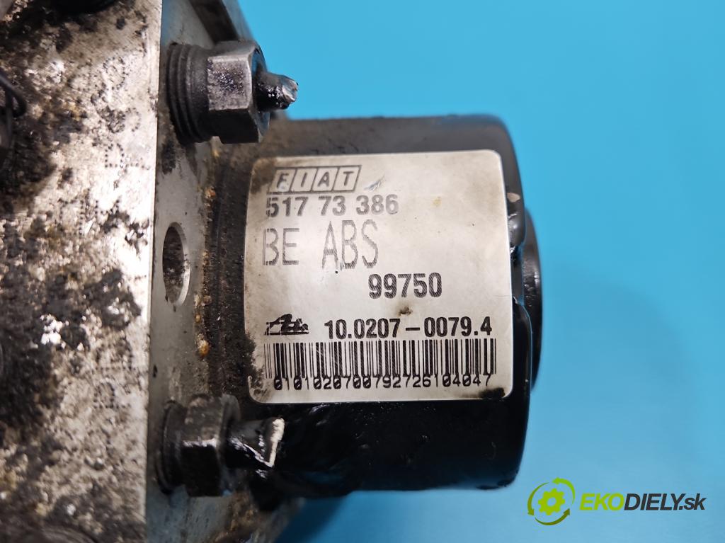 Fiat Doblo I 2001-2010 1.9 jtd 120 HP manual 88 kW 1910 cm3 5- čerpadlo abs 51773386 (Pumpa ABS)