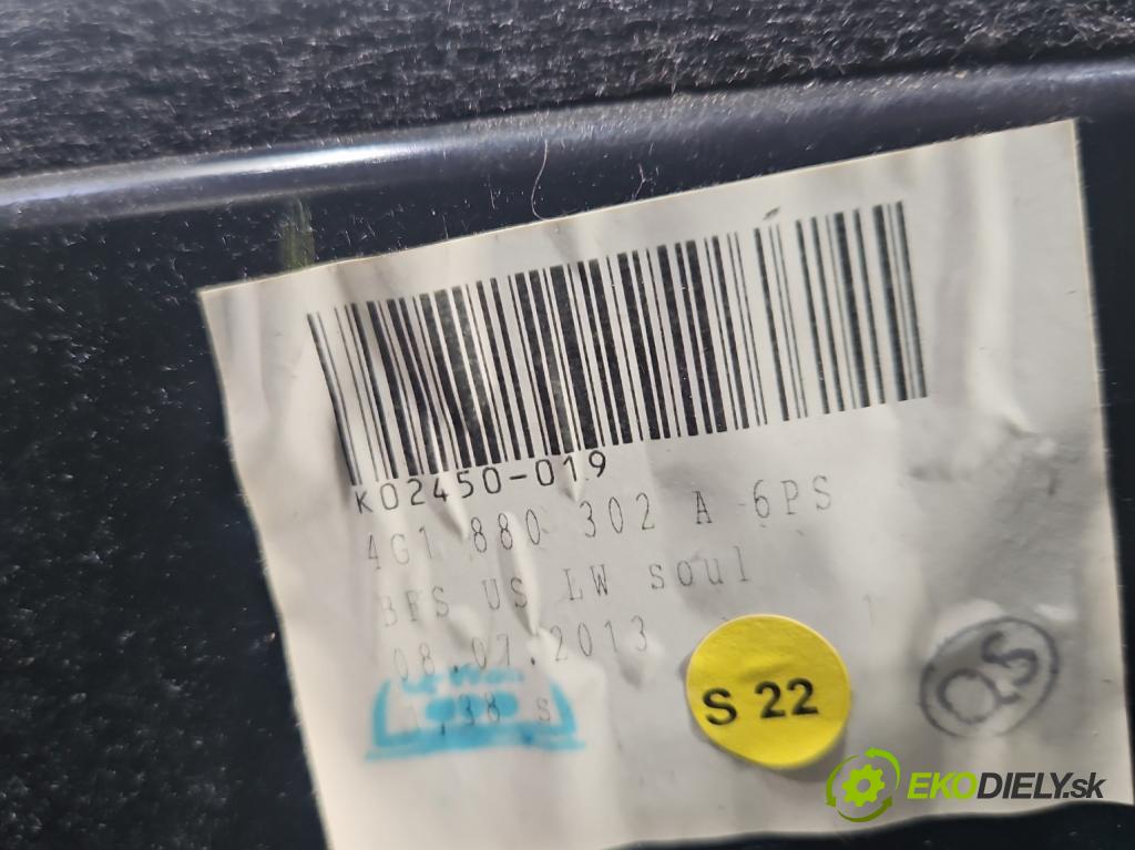 Audi A6 C7 2011-2018 2.0 TFSI 179KM automatic 132 kW 1984 cm3 4- kastlík 4G1880302A