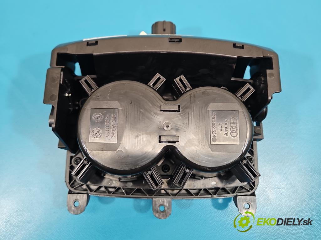 Audi A6 C7 2011-2018 2.0 TFSI 179KM automatic 132 kW 1984 cm3 4- Rukojeť: na nápoje: 4G0862534 (Držiak (úchyt) na nápoje)