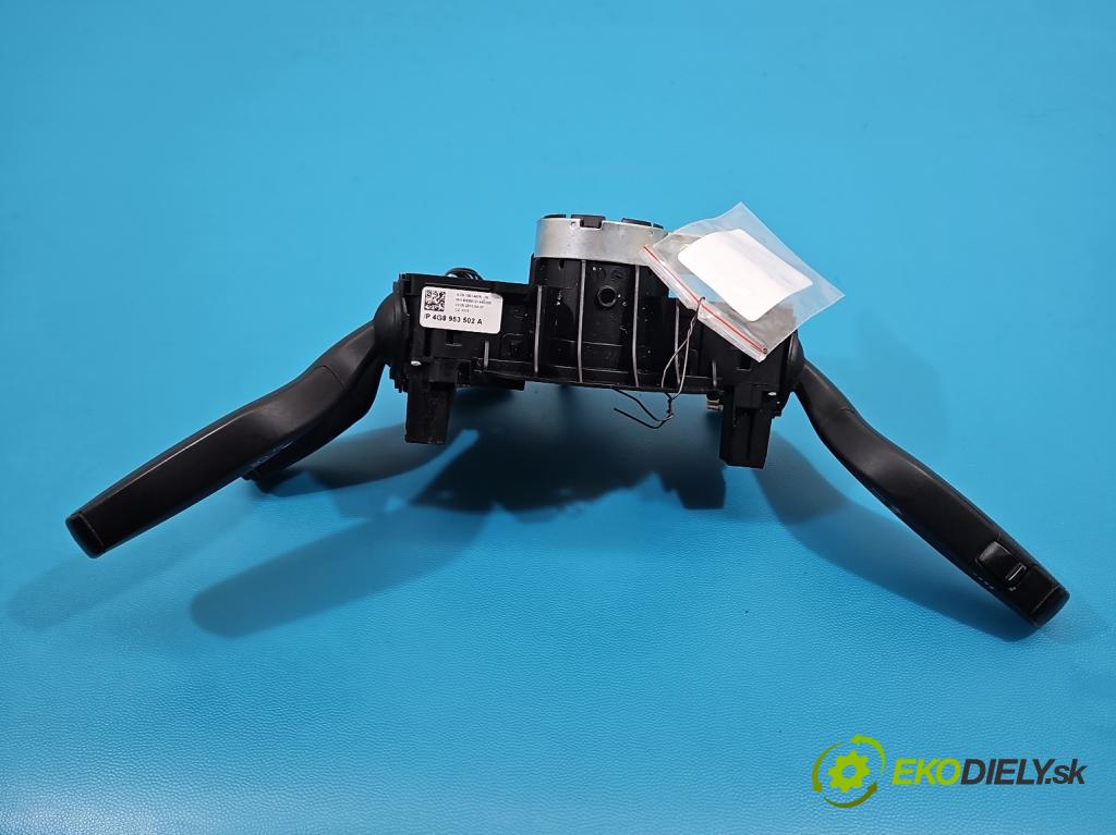 Audi A6 C7 2011-2018 2.0 TFSI 179KM automatic 132 kW 1984 cm3 4- Přepínač sdružený 4G8953502A (Páčky pod volantem)