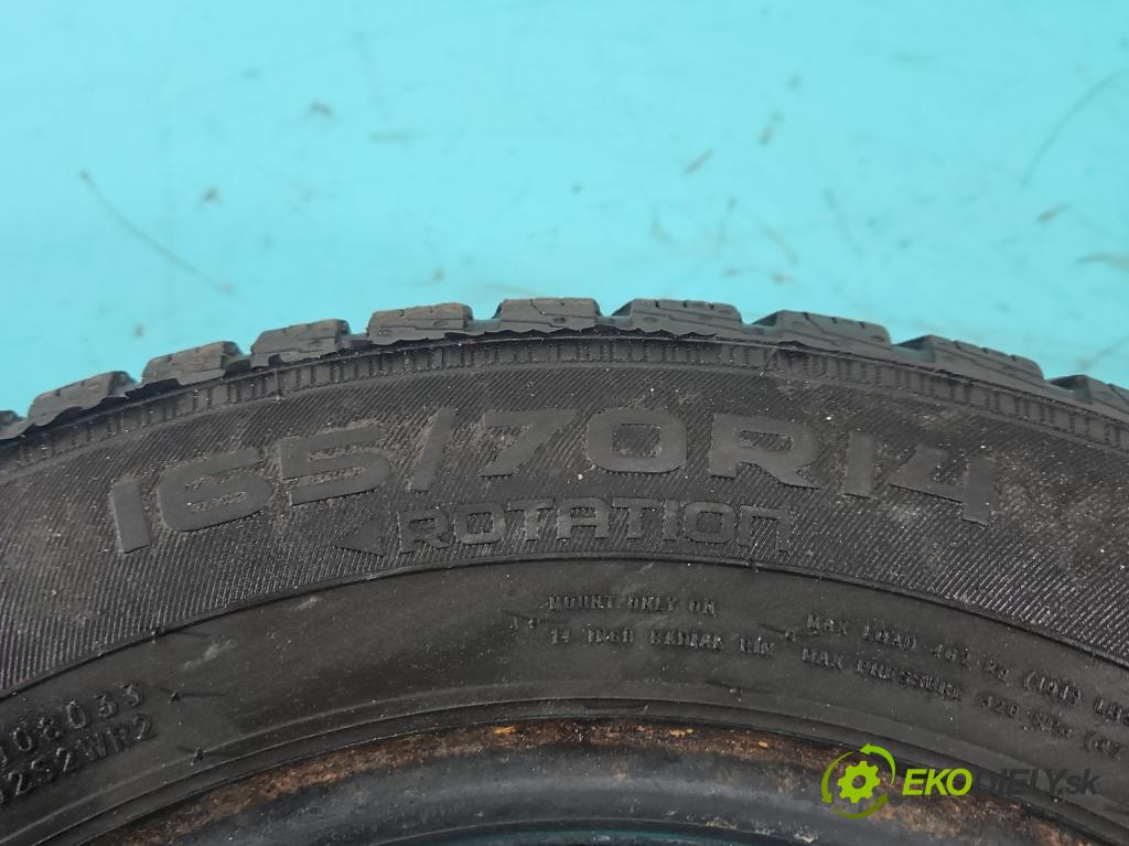 Seat Ibiza IV 6J 2008-2017 1.4 16V 86 hp manual 63 kW 1390 cm3 5- pneumatiky: zimní para