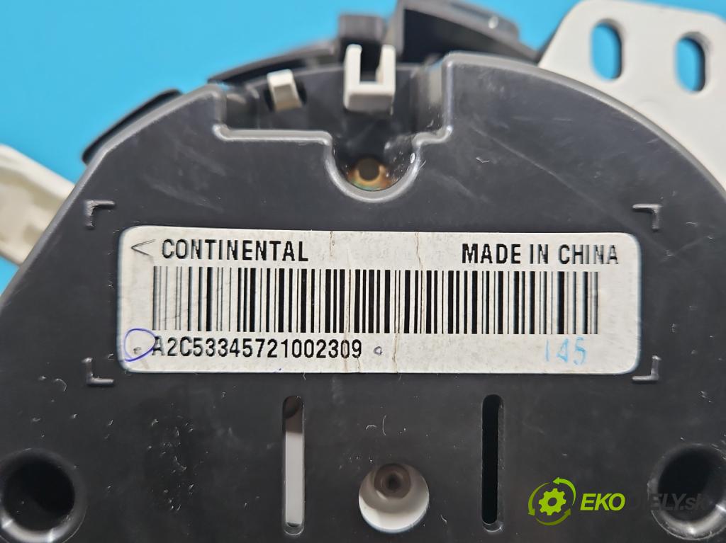 Suzuki SX4 I 2006-2014 1.6 16v 120 HP manual 88 kW 1586 cm3 5- prístrojovka/ budíky 34110-55L2 (Prístrojová doska)