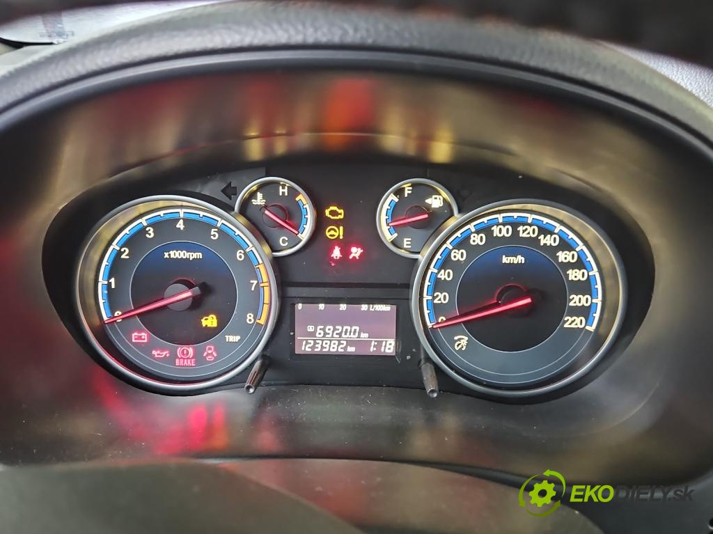 Suzuki SX4 I 2006-2014 1.6 16v 120 HP manual 88 kW 1586 cm3 5- prístrojovka/ budíky 34110-55L2 (Prístrojová doska)