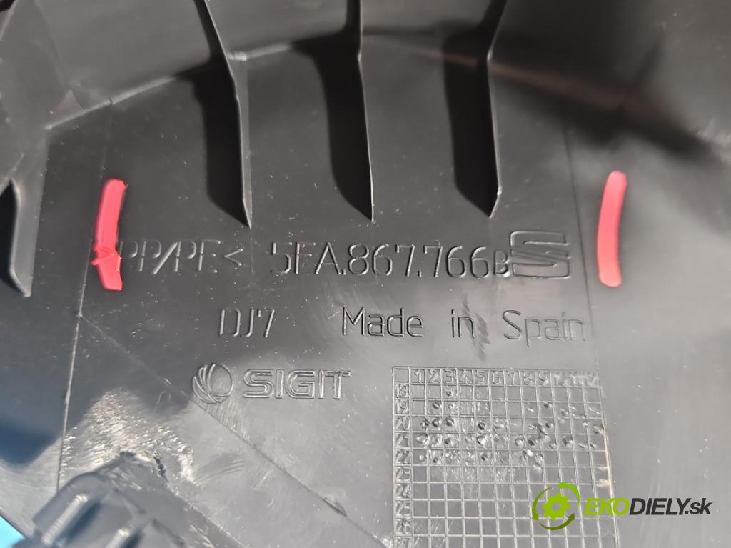 Cupra Formentor 20- 1.5 TSI 150 hp automatic 110 kW 1498 cm3 5- kryt plastová 5FA867766B