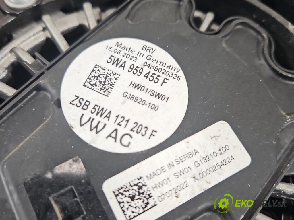 Cupra Formentor 20- 1.5 TSI 150 HP automatic 110 kW 1498 cm3 5- Ventilátor chladiča 5WA959455F