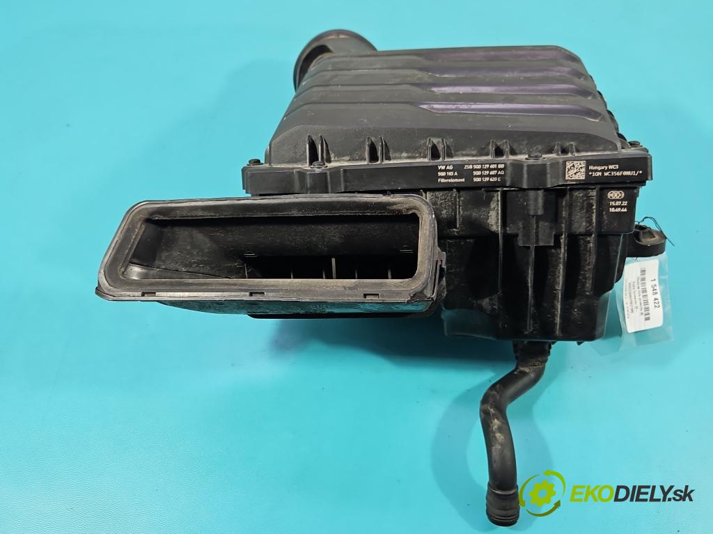 Cupra Formentor 20- 1.5 TSI 150 HP automatic 110 kW 1498 cm3 5- obal filtra vzduchu 5Q0129601BB (Obal vzduchového filtra)