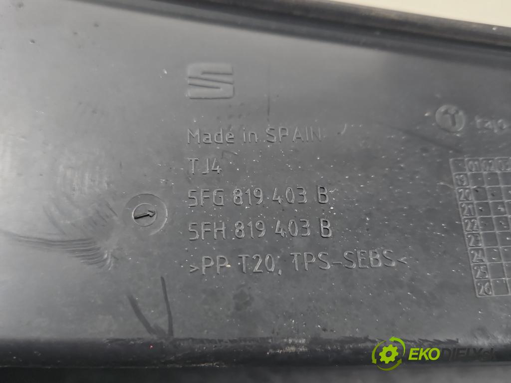 Cupra Formentor 20- 1.5 TSI 150 HP automatic 110 kW 1498 cm3 5- torpédo 5FG819403B (Torpédo (plast pod čelným sklom))