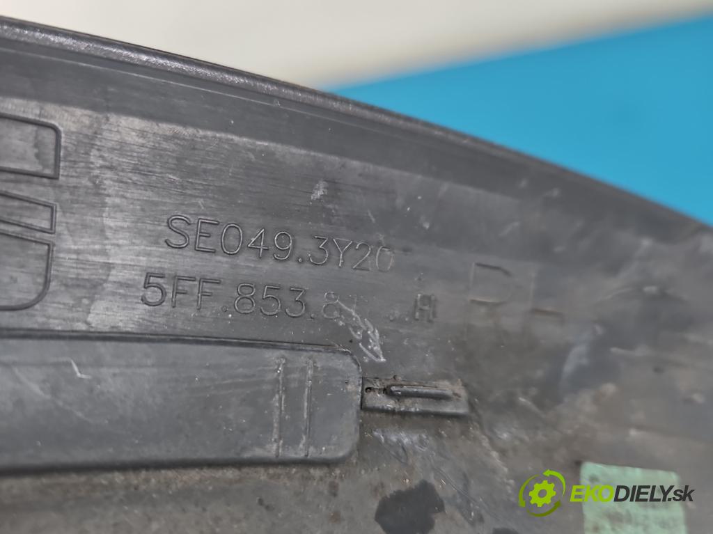 Cupra Formentor 20- 1.5 TSI 150 hp automatic 110 kW 1498 cm3 5- lišta blatník: zadní pravé 5FF853818A (Lišta)