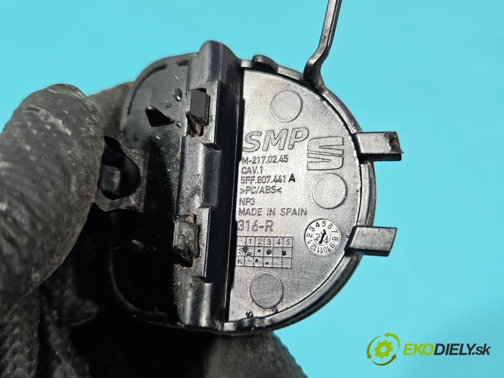 Cupra Formentor 20- 1.5 TSI 150 HP automatic 110 kW 1498 cm3 5- blenda nárazník ostatné 5FF807441A